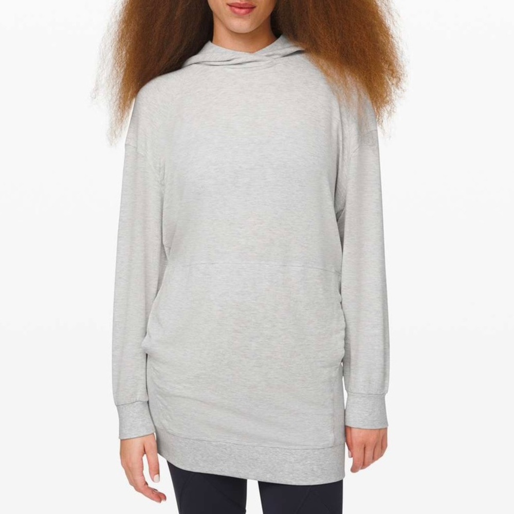 Lululemon Seek Stillness Hoodie Heathered Core Ultra Light Grey